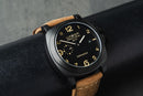 Panerai Luminor GMT 44 mm Aço Oxiblack Mostrador Preto