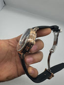IWC Big Pilot Turbilhão 46mm Pulseira Couro