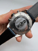 Tag Heuer Carrera Aço 43mm, Mostrador Preto