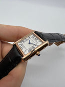 Cartier Relógio Tank Must Aço/Rose 36mm/41mm