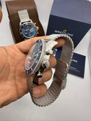 Breitling Superocean Crono Aço 44mm Pulseira Aço Milanes