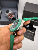 TAG Heuer F1 Solargraph 38mm Verde - Pulseira Borracha -