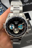 TAG Heuer Carrera Chronosprint x Porsche - Aço 42mm - Preto