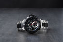 Tag Heuer F1 Cronometro 44mm Aço Mostrador Preto Luneta Preta