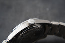 Omega Aquaterra 41,5mm Aço Mostrador Preto Luneta Lisa