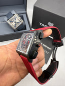 TAG Heuer Monaco Split-Seconds Chronograph 44mm, Mostrador Cinza