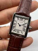 Cartier Relógio Tank Must Aço 36mm/41mm