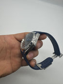 Omega Aquaterra 41,5mm Aço, Pulseira Borracha