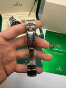 Rolex Yacht-Master 40 Oyster, 40 mm, Aço e Rose, Mostrador Marrom - CLONE