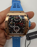 RICHARD MILLE RM 11-03 /003, 45mm Flyback Aço/Rose