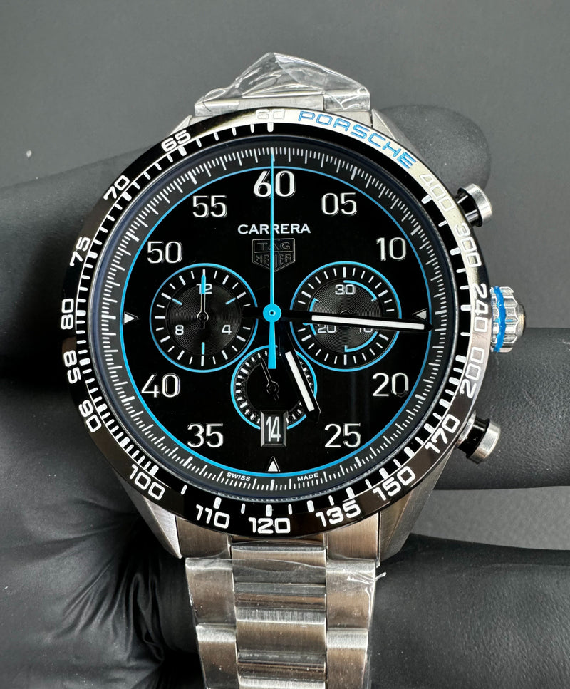 TAG Heuer Carrera Chronograph x Porsche, Aço 44mm