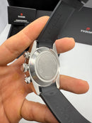 Tudor Black Bay Chrono Aço 41mm, Mostrador Rosa - Borracha