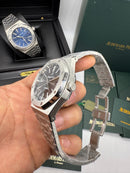 Audemars Piguet Royal Oak 41mm Aço Mostrador Grafite Bezel Aço Pulseira Aço