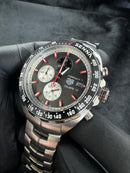 Tag Heuer F1 SENNA Calibre 16, 43mm Aço, Mostrador Cinza Bezel, Fixo
