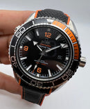 Omega Planet Ocean Co-Axial Master 45,5mm Aço Most. Preto Bezel Preto