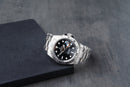 Rolex Explorer II 42mm Aço Mostrador Preto Luneta Aço Puls. Oyster