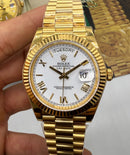Rolex Day-Date Presidente 40mm - *Ouro - Branco - CLONE
