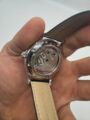 Patek Philippe Classic Turbilhão 40mm Aço, Pulseira Couro