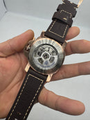 Panerai Submersible 47mm Aço/Rose Mostrador Preto