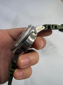 Panerai Luminor Submersible 44mm Aço Mostrador Verde