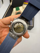 Vacheron Constantin Overseas Crono Aço 41mm, Mostrador Azul