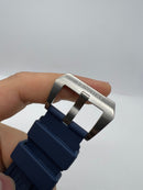 Panerai Luminor Marina 44mm Aço Mostrador Azul Pulseira Borracha