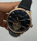 Patek Phillippe Turbilhão Perpetuo 42mm Aço/Rosê, Pulseira Couro