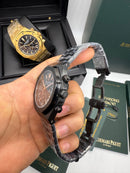 Audemars Piguet RoyalOak Chrono 41mm Aço/OxBlack
