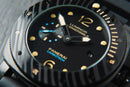 Panerai Submersible 47mm Aço Oxiblack Mostrador Preto