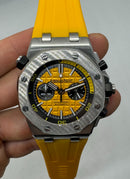 Audemars Piguet Royal Oak Offshore Diver Chrono 43mm, Mostrador Amarelo