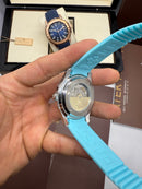 Patek Philippe Aquanaut 41mm Aço Mostrador Branco