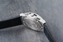 Hublot Classic Chrono 45mm Aço Mostrador Preto Bisel Aço