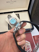 Patek Philippe Aquanaut 42,2mm Aço Mostrador Preto - CLONE