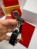 Omega Constellation 41mm Aço Puls. Couro