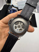 Panerai Edição Limitada Lo Scienziato Aço 47mm - Bezel OxCarbon