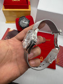 Omega Seamaster Co-Axial 40mm Mostrador Cinza
