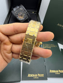 Audemars Piguet Royal Oak 41mm Esqueleto Aço/Dourado