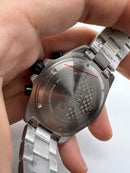 Tag Heuer F1 Cronometro 44mm Aço Mostrador Preto Luneta Prata