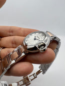 Ballon Bleu de Cartier - Aço/Rose - 33mm - Mostrador Tradicional