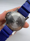 Panerai Luminor Submersible 47mm Aço Mostrador Azul