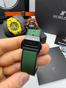 Hublot Big Bang 20th Anniversary King - Green Cerâmica Tungsténio 43mm