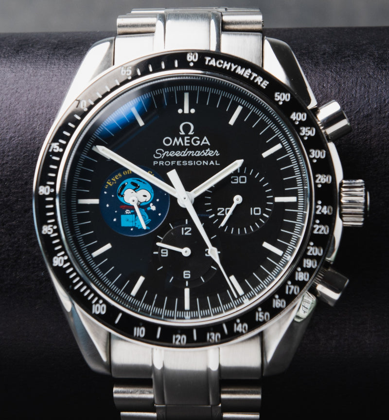 Omega Speedmaster Snoop Limited Edition 42mm Aço Mostrador Preto
