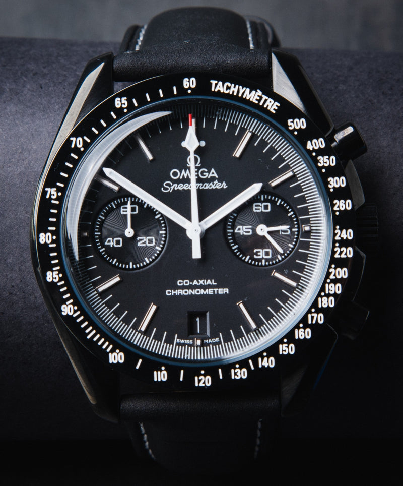 Omega Speedmaster Dark Side of the Moon Apollo 8 44mm Aço Oxiblack