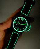 Panerai Luminor Marina 44mm Aço Oxigray Mostrador Preto Pulseira Nylon