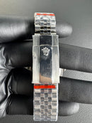 Rolex Datejust 41/36mm Aço Mostrador Verde, Luneta Canelada