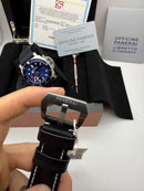Panerai Edição Limitada Lo Scienziato Aço 47mm - Bezel OxCarbon