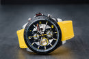 Tag Heuer Carrera RedBull Aço 43mm Mostrador Preto Bezel Preto