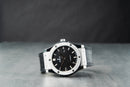 Hublot Classic Fusion 45mm Aço Mostrador Preto Bisel Aço