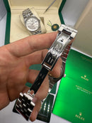 Rolex Oyster Perpetual Land‑Dweller 40mm Aço, Mostrador Azul Glacial