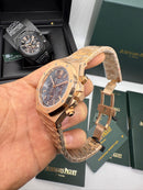 Audemars Piguet RoyalOak 41mm Aço/Rose